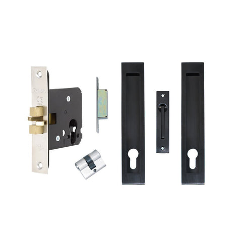 Zanda Verve Sliding Door Lock Kit — 200mm - primehardware