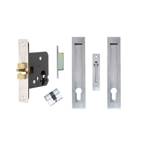 Zanda Verve Sliding Door Lock Kit — 200mm - primehardware