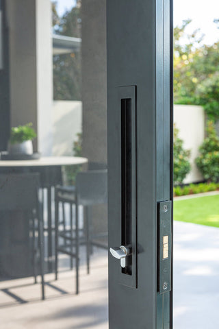 Zanda Verve Sliding Door Lock Kit — 200mm - primehardware