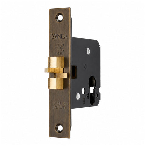 Zanda Sliding Door Euro Mortice Lock - primehardware