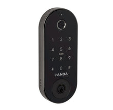 Zanda Stealth Smart Lock Deadbolt 1320 60mm Graphite Nickel IP66 Weather Rated