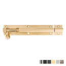 Zanda Satin Brass Barrel Bolt Various Finishes Available - primehardware