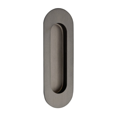 Zanda Oval Flush Pull — Concealed Fix - primehardware