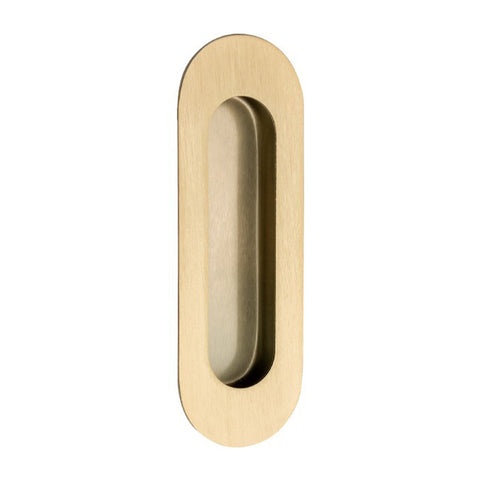 Zanda Oval Flush Pull — Concealed Fix - primehardware