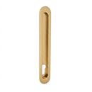 Zanda Duke Flush Pull 250x40mm — with Euro Hole - primehardware