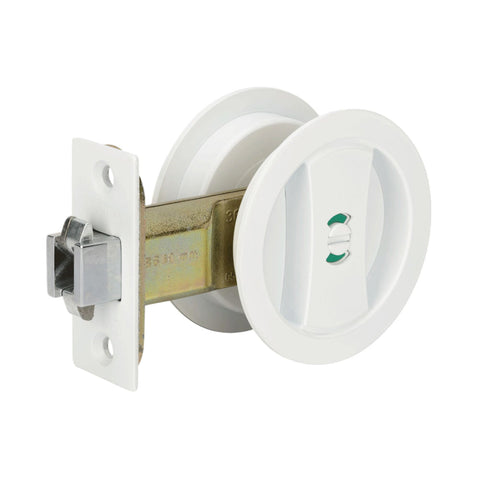 Zanda Round Cavity Slider Privacy Set - primehardware