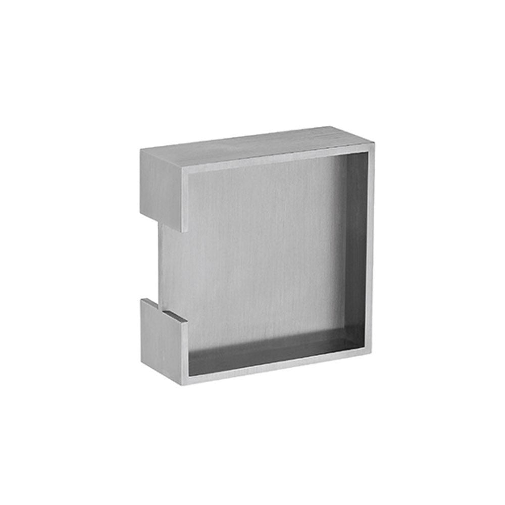 Zanda Square Edge / Flush Pull Handle — Suits 35mm Doors - primehardware