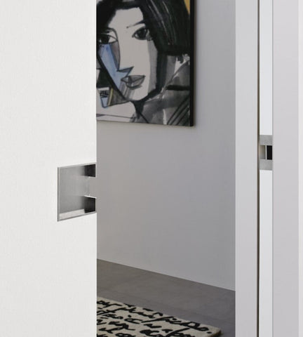 Zanda Square Edge / Flush Pull Handle — Suits 35mm Doors - primehardware