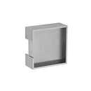 Zanda Square Edge / Flush Pull Handle — Suits 35mm Doors - primehardware