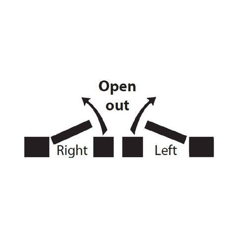Zanda Lift Off Hinge 100x75x2.5mm — Right Hand - primehardware