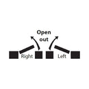 Zanda Lift Off Hinge 100x75x2.5mm — Right Hand - primehardware