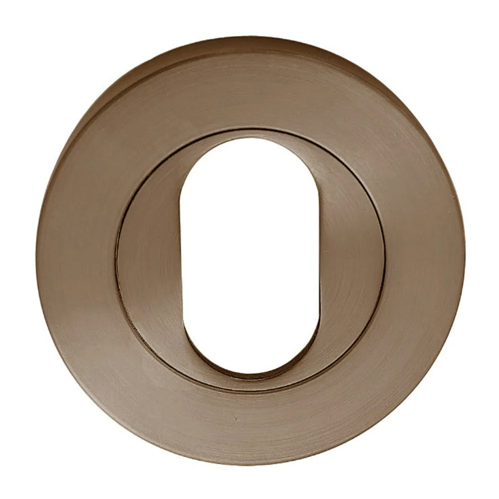 Zanda Astron Round Oval Escutcheon - primehardware
