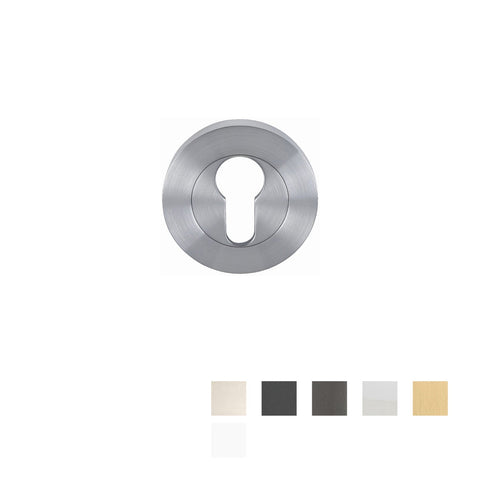 Zanda Astron Round Euro Escutcheon 55mm - primehardware