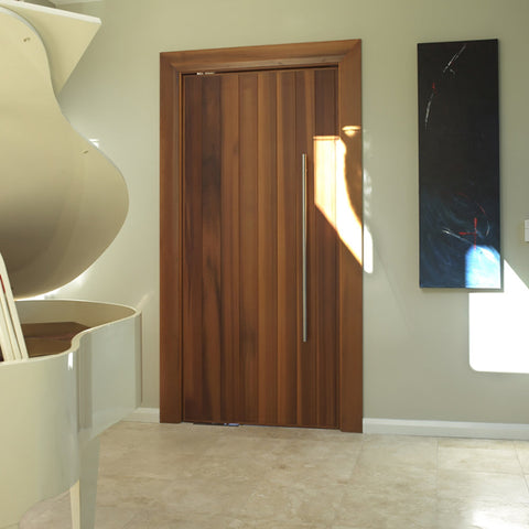Zanda Round Door Pull Handle 600mm — Back to Back - primehardware