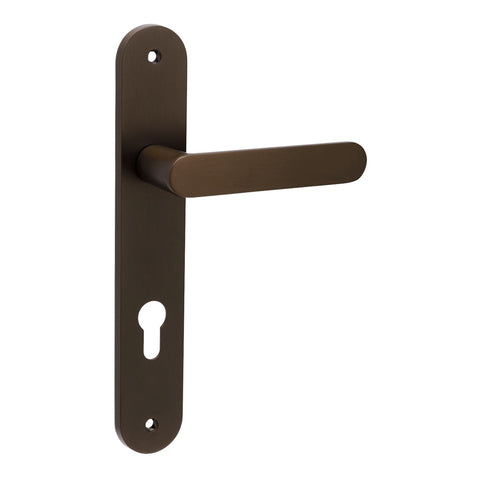 Zanda Duke Lever Longplate Handle — 85mm Euro Longplate - primehardware