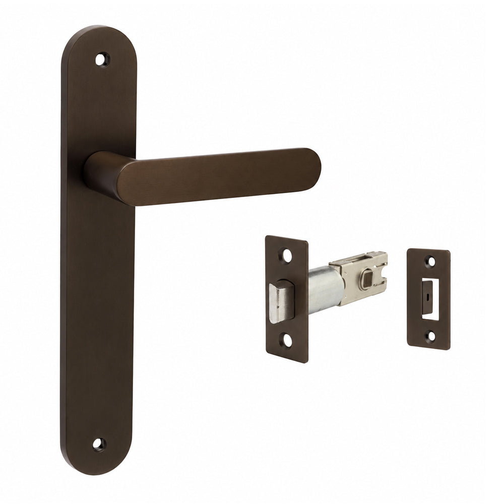 Zanda Duke Lever Longplate Handle — Passage Set - primehardware