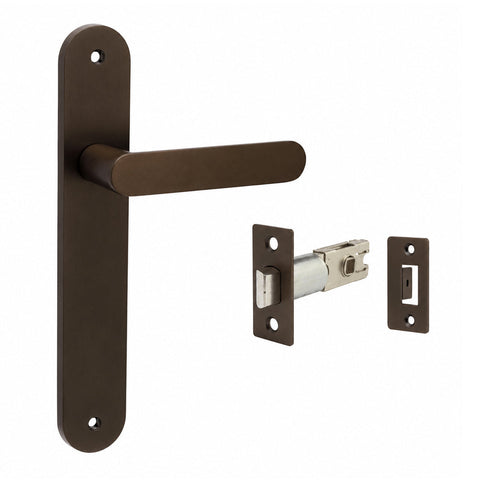 Zanda Duke Lever Longplate Handle — Passage Set - primehardware