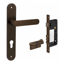 Zanda Duke Lever Longplate Handle — Privacy Set