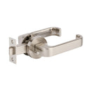 Zanda Streamline Door Lever — Integrated Privacy Set 60mm Backset - primehardware