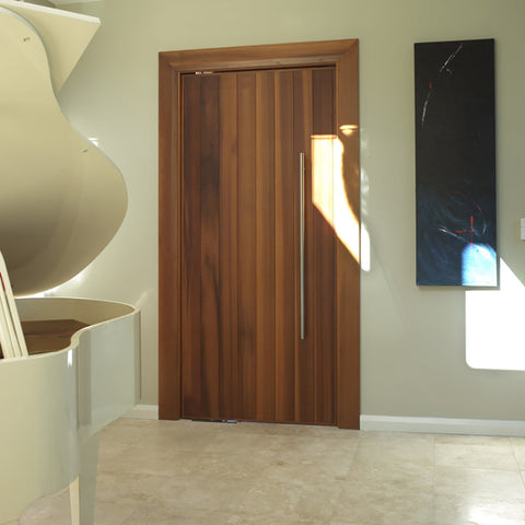 Zanda Round Door Pull Handle — Face Fix 900mm - primehardware