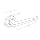 Zanda Vector Lever Handle – Ember Bronze (EB) - primehardware