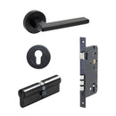 Zanda Vector Lever Handle – Futura Range | Passage, Privacy, Entrance & Dummy - primehardware
