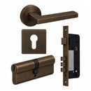Zanda Vector Lever Handle – Ember Bronze (EB) - primehardware