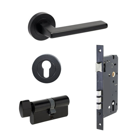 Zanda Vector Lever Handle – Futura Range | Passage, Privacy, Entrance & Dummy - primehardware