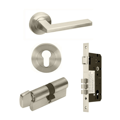 Zanda Vector Lever Handle – Futura Range | Passage, Privacy, Entrance & Dummy - primehardware