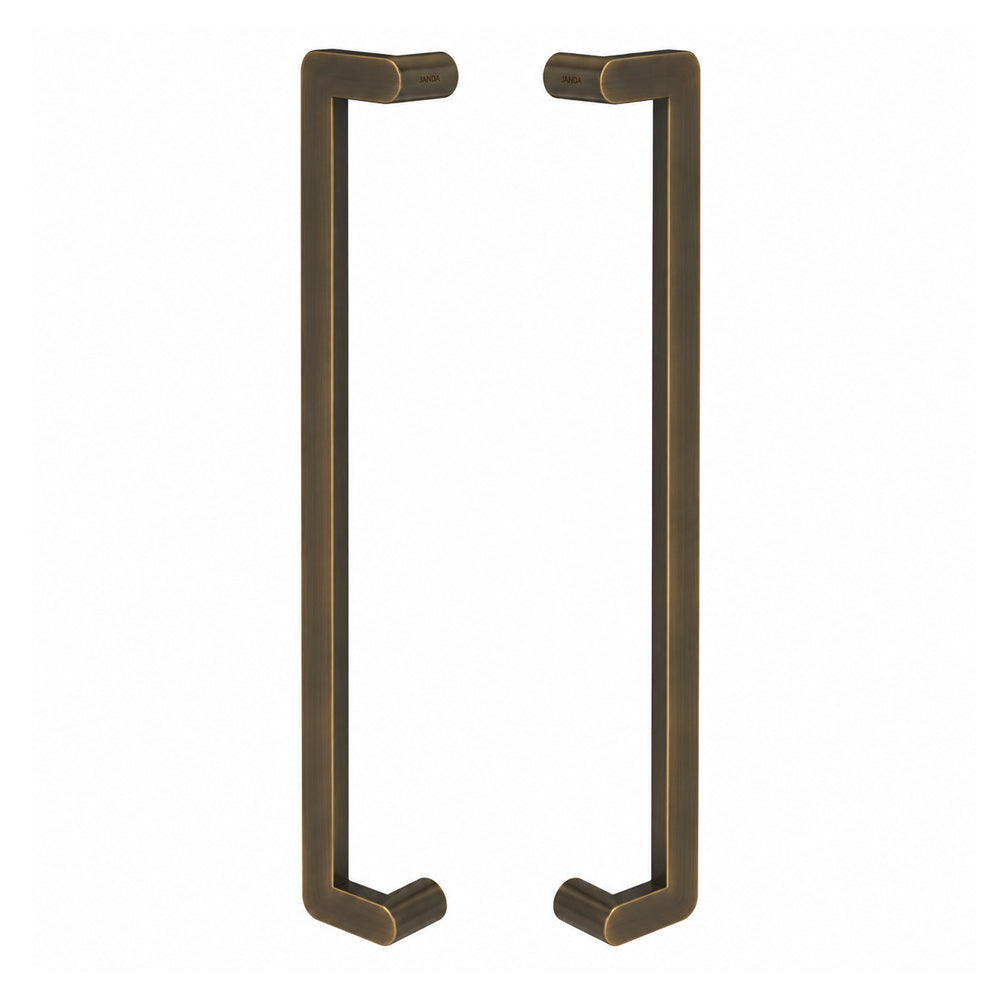 Zanda Duke Offset Pull Handle 600mm — Back to Back - primehardware