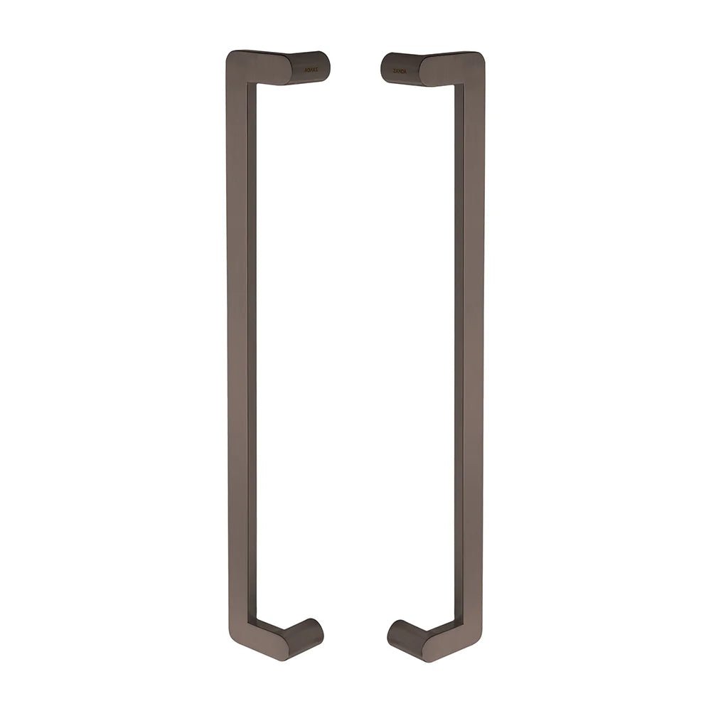 Zanda Duke Offset Pull Handle | 316SS Satin Stainless Steel 630mm AS1428 - primehardware