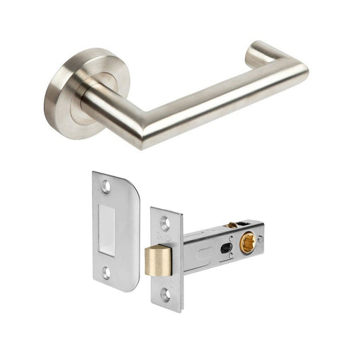 Zanda Teuila Return Door Lever — Passage Set - primehardware