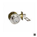 Zanda Round Slimline Deadbolt Double Cylinder - primehardware