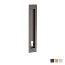 Zanda Verve Flush Pull — with Euro Keyhole 300 x 37mm - primehardware