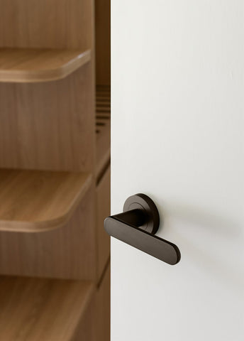 Zanda Duke Door Lever — Privacy Set 60mm Backset - primehardware
