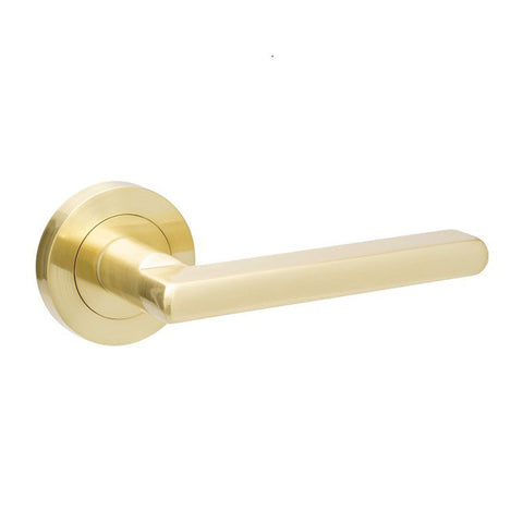 Zanda Epic Door Lever — Entrance Set 70mm Cylinder (Key/Turn) - primehardware