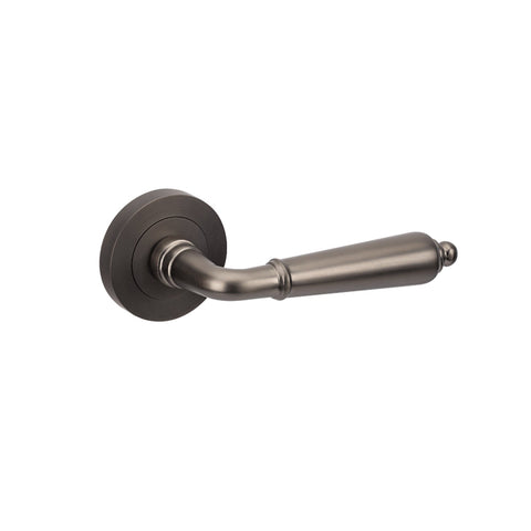 Zanda Oxford Door Lever — Privacy Set 60mm Backset - primehardware