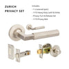 Zanda Zurich Door Handle - primehardware