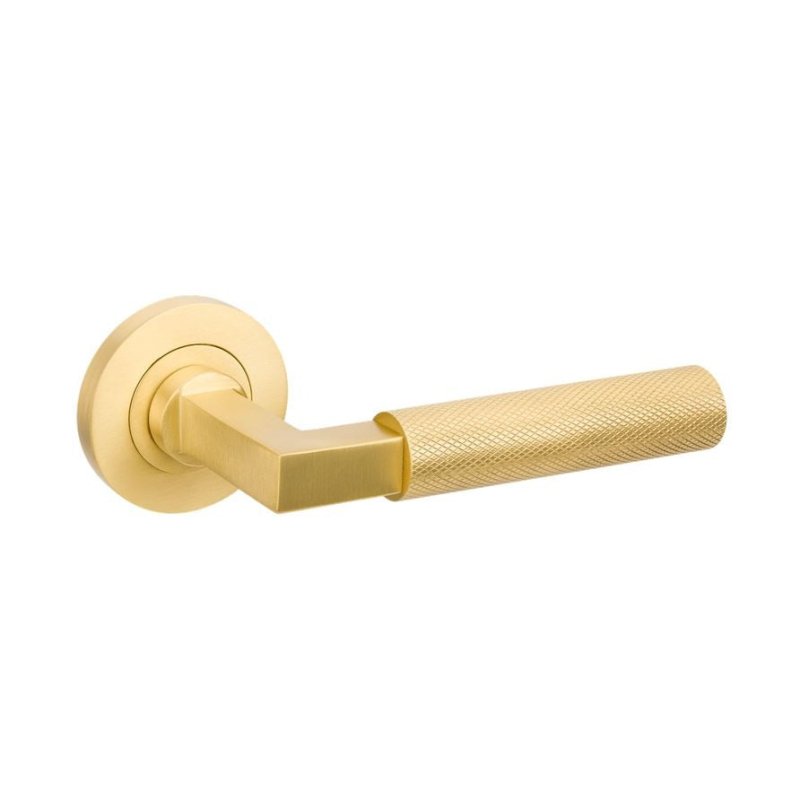 CARBINE HEAVY DUTY DIGITAL DOOR LOCK LEVERSET SATIN CHROME CDL7100-HD