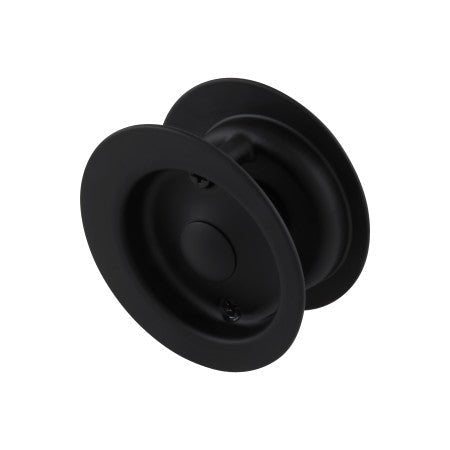 Gainsborough Passage Sliding Cavity Set Circular Matte Black 396MBC - primehardware