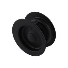 Gainsborough Passage Sliding Cavity Set Circular Matte Black 396MBC