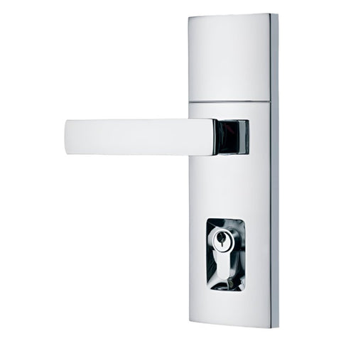 Gainsborough Trilock Contemporary Angular Double Cyclinder Bright Chrome 8901ANGBCK - primehardware