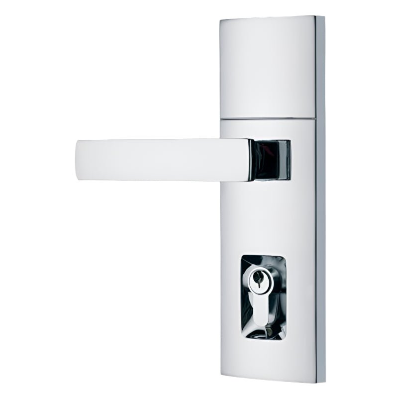 Gainsborough Trilock Contemporary Angular Double Cyclinder Bright Chrome 8901ANGBCK