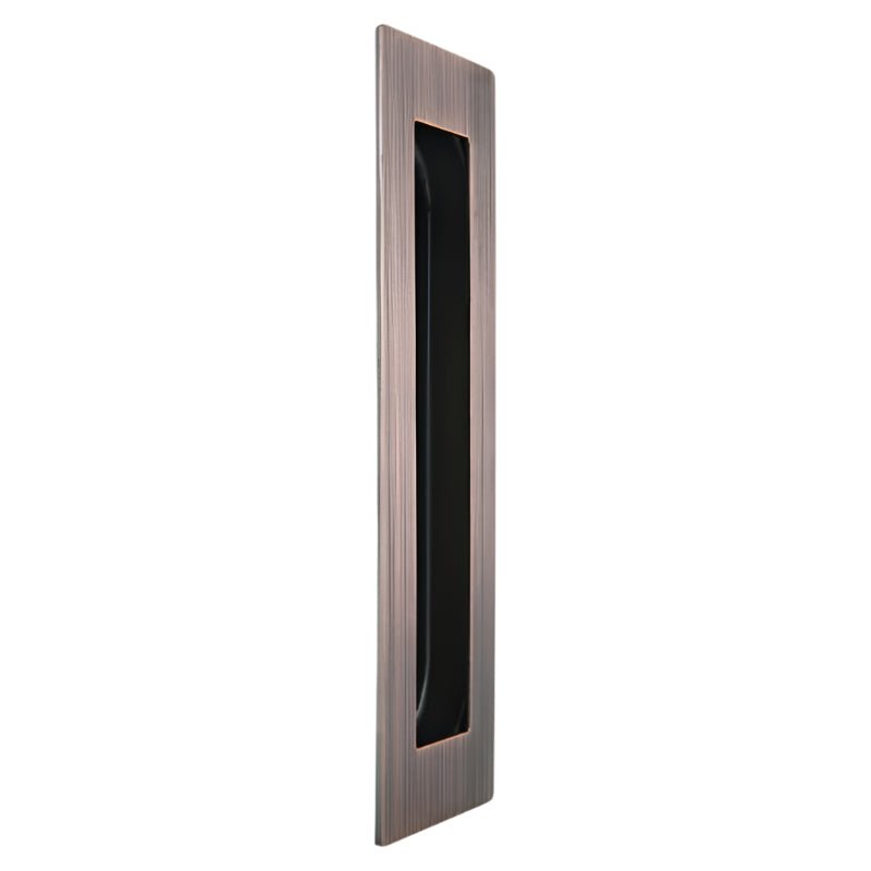 Gainsborough Flush Pull Rectangular 150mm Aged Brushed Copper 730FP150ABC - primehardware