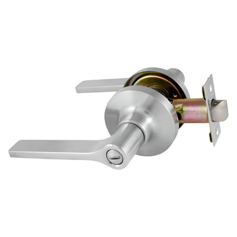 Gainsborough TradePro Adel Privacy Lever Set Satin Chrome 1410PROADESC - primehardware