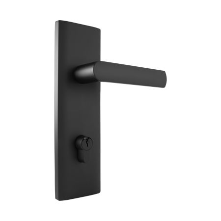 Gainsborough TradePro Bela Entrance Lever Set Matte Black 14401BELMBK