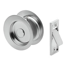 Gainsborough Passage Sliding Cavity Set Circular Satin Chrome 396SCS