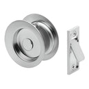 Gainsborough Passage Sliding Cavity Set Circular Satin Chrome 396SCS - primehardware