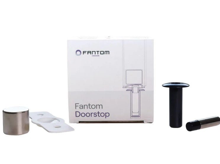 Fantom Barn Door Stop – Flush Mounted Magnetic Doorstop for Sliding Doors with Dual-Position Hold-Open Functionprimehardware