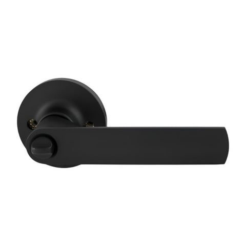 Gainsborough TradePro Bela Entrance Key In Lever Set Matte Black 1440PROBELMBK - primehardware